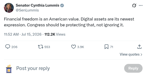 Screenshot of Archived Tweet