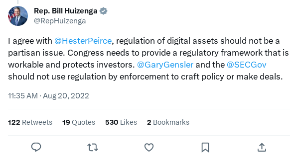 Screenshot of Archived Tweet