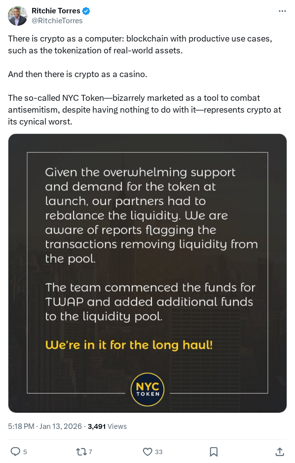 Screenshot of Archived Tweet