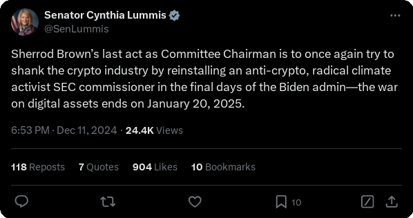Screenshot of Archived Tweet