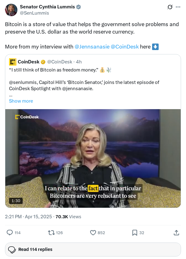 Screenshot of Archived Tweet