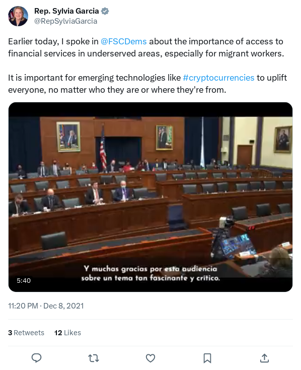 Screenshot of Archived Tweet