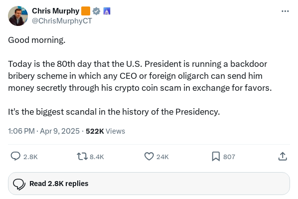 Screenshot of Archived Tweet