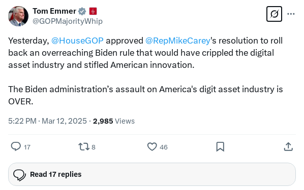 Screenshot of Archived Tweet