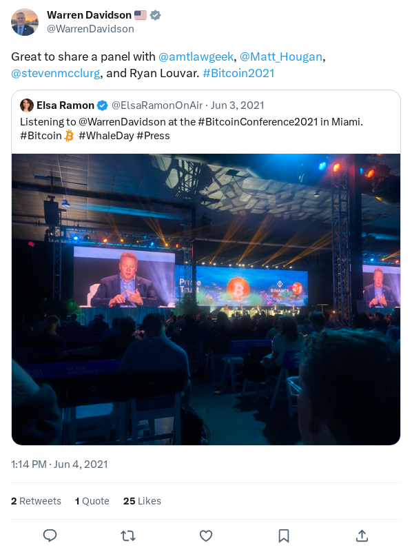 Screenshot of Archived Tweet
