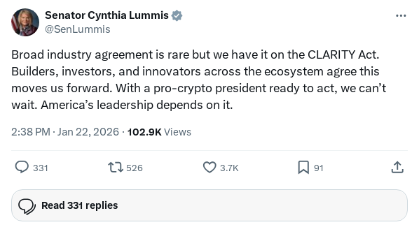 Screenshot of Archived Tweet