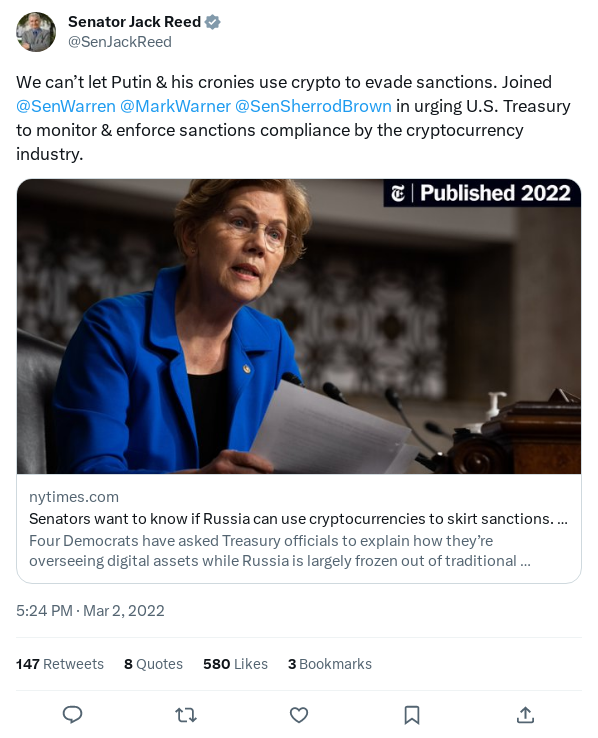 Screenshot of Archived Tweet