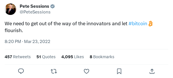 Screenshot of Archived Tweet