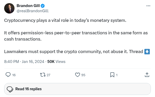 Screenshot of Archived Tweet