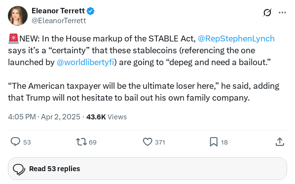 Screenshot of Archived Tweet