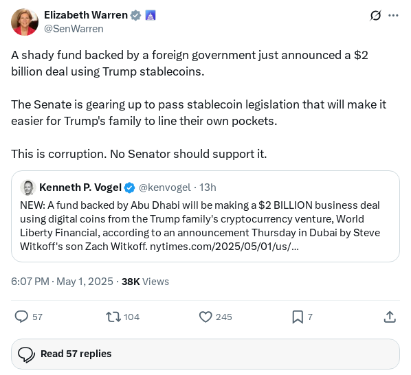 Screenshot of Archived Tweet