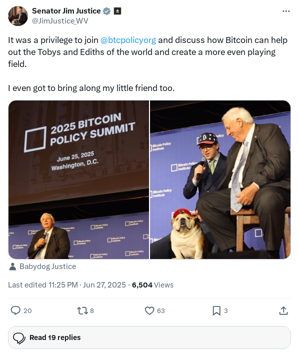 Screenshot of Archived Tweet