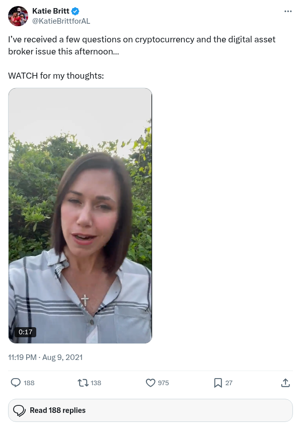 Screenshot of Archived Tweet