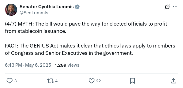 Screenshot of Archived Tweet