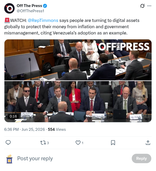Screenshot of Archived Tweet