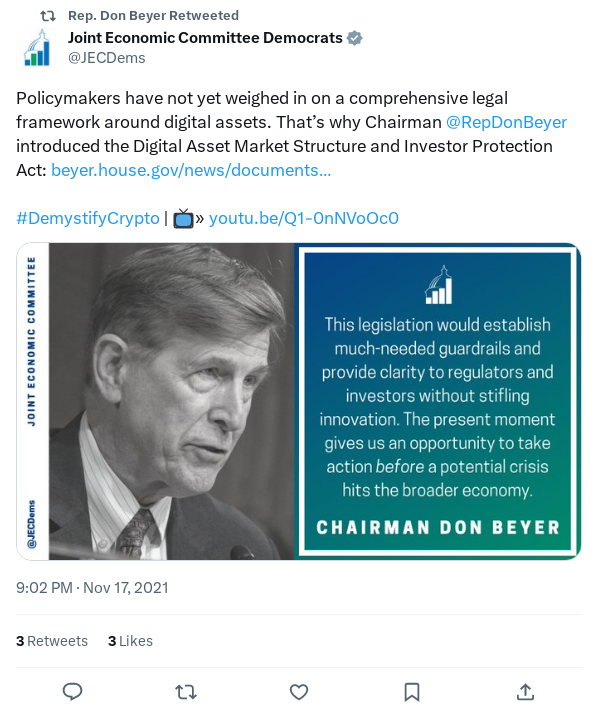 Screenshot of Archived Tweet