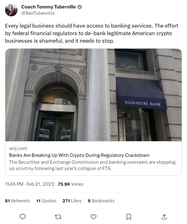 Screenshot of Archived Tweet