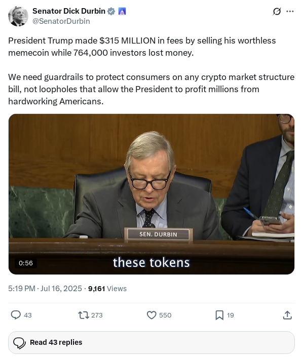 Screenshot of Archived Tweet