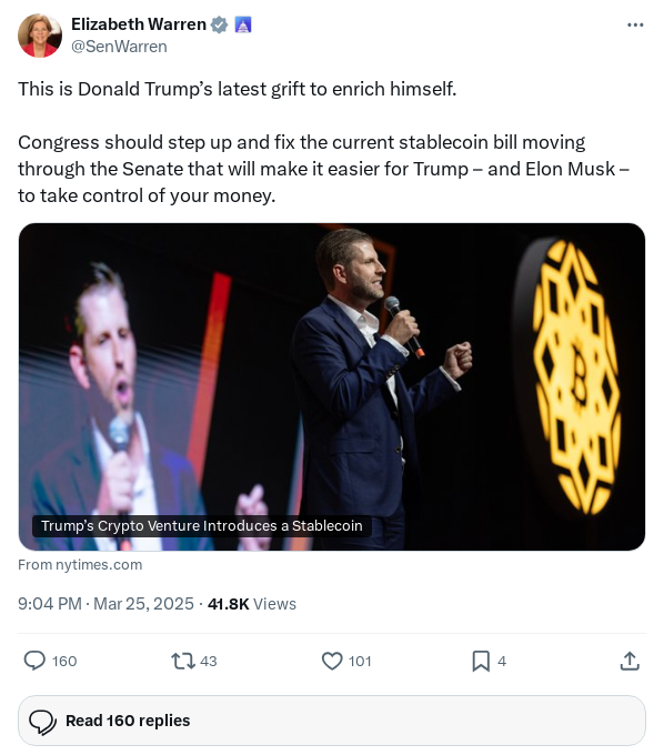 Screenshot of Archived Tweet