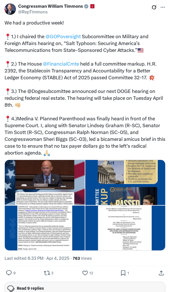 Screenshot of Archived Tweet