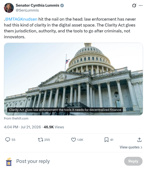 Screenshot of Archived Tweet
