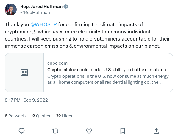 Screenshot of Archived Tweet