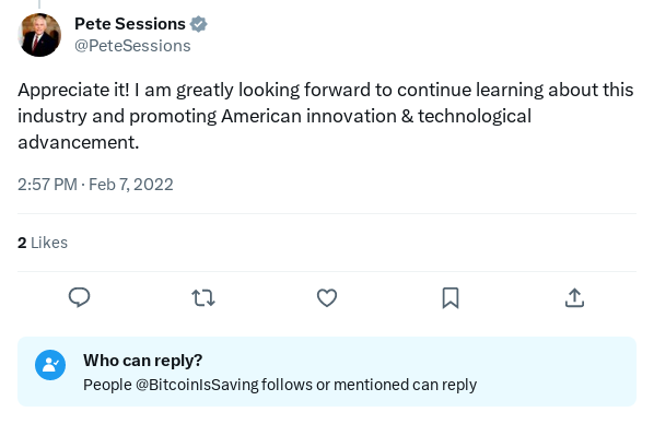 Screenshot of Archived Tweet