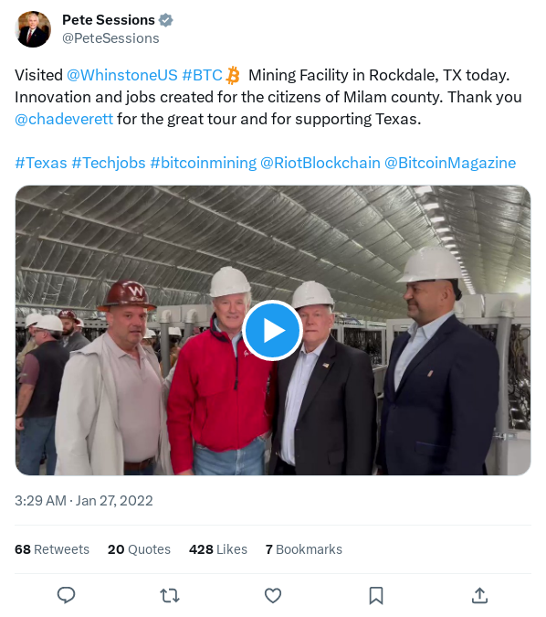 Screenshot of Archived Tweet