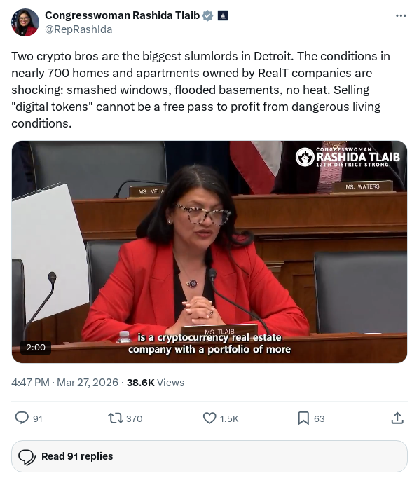 Screenshot of Archived Tweet