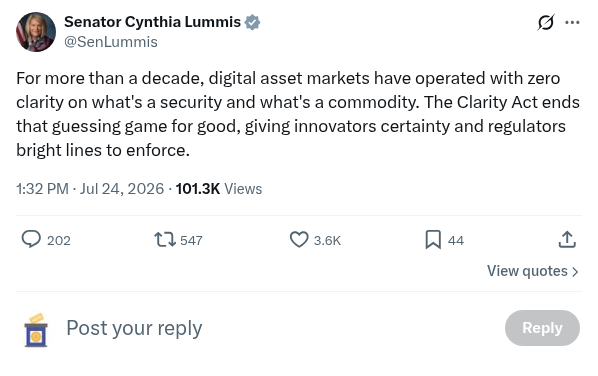 Screenshot of Archived Tweet