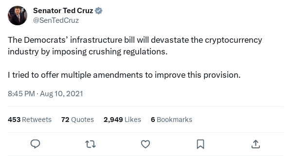 Screenshot of Archived Tweet
