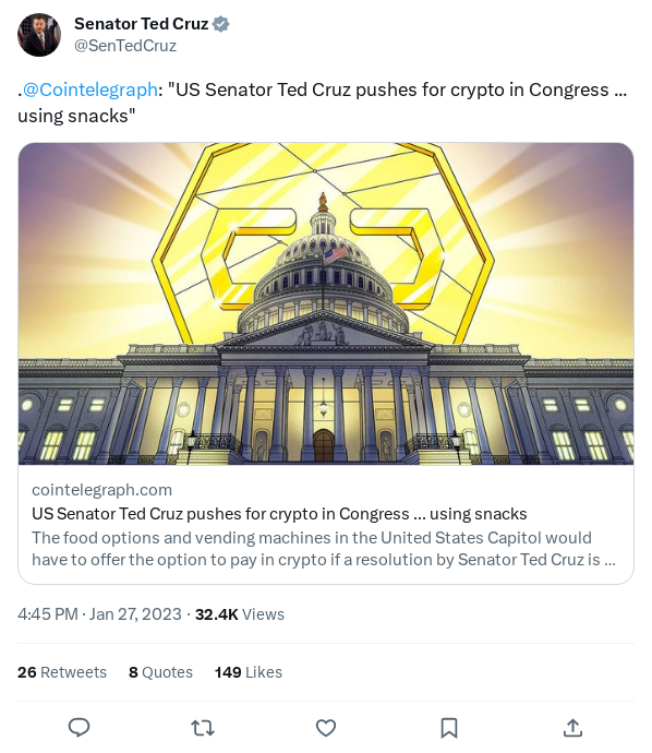 Screenshot of Archived Tweet