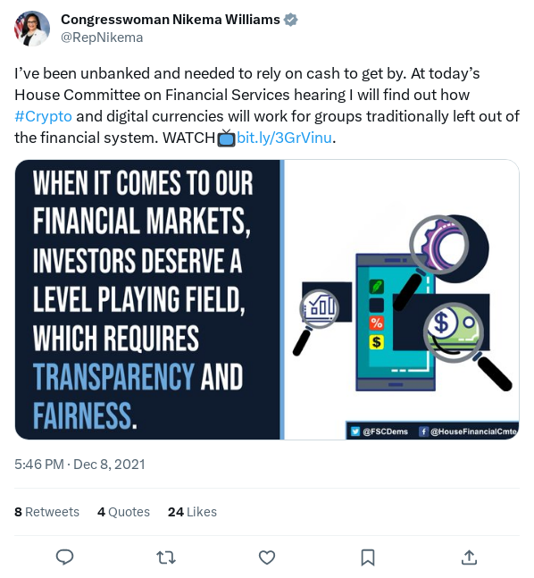 Screenshot of Archived Tweet