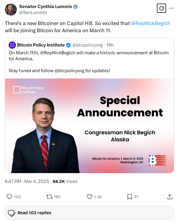 Screenshot of Archived Tweet