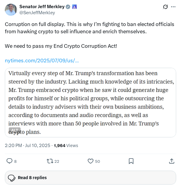 Screenshot of Archived Tweet