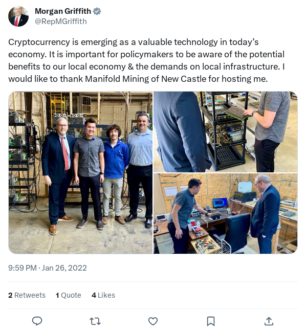 Screenshot of Archived Tweet