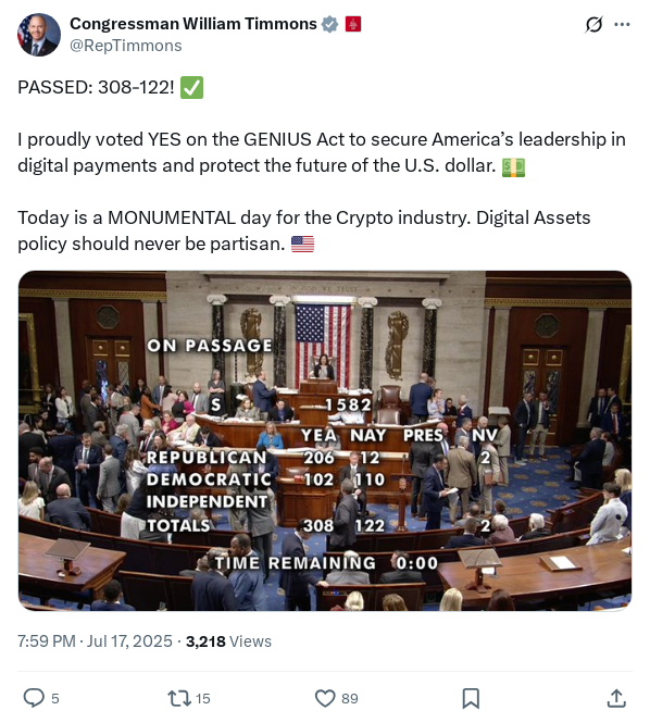 Screenshot of Archived Tweet