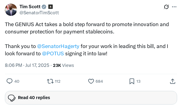 Screenshot of Archived Tweet