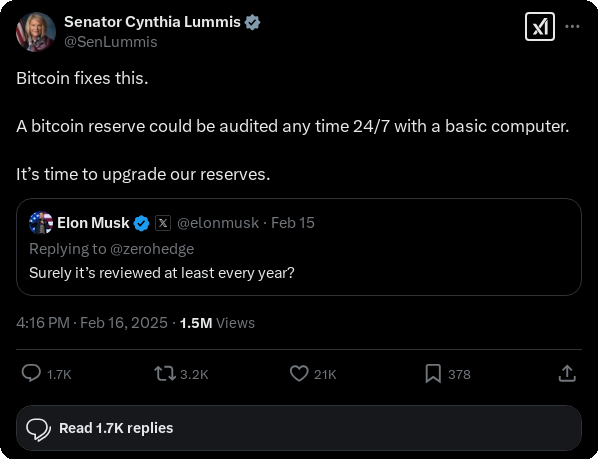 Screenshot of Archived Tweet