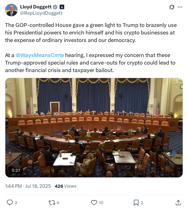 Screenshot of Archived Tweet
