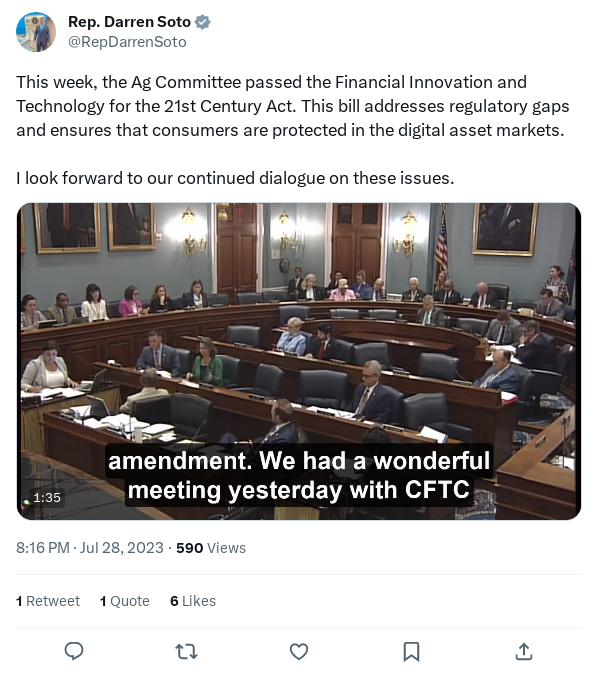 Screenshot of Archived Tweet
