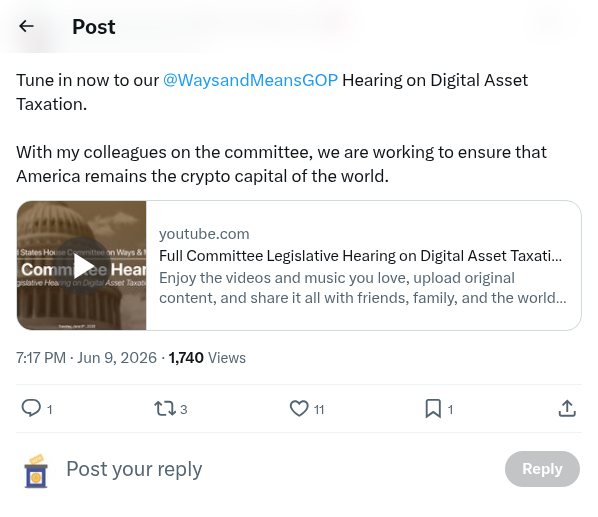 Screenshot of Archived Tweet