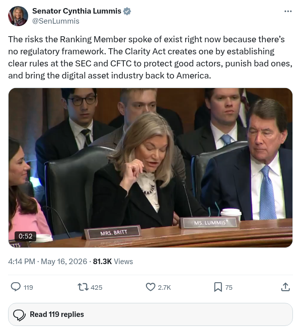 Screenshot of Archived Tweet