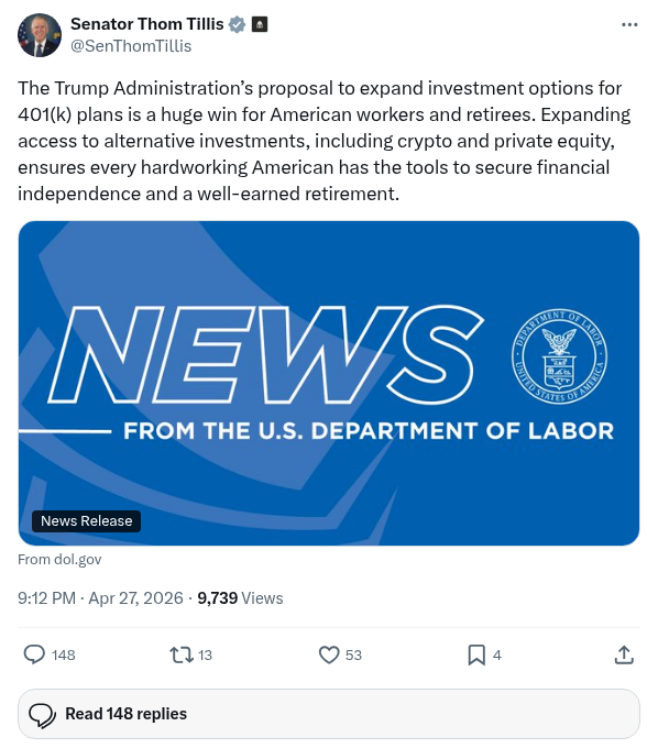 Screenshot of Archived Tweet