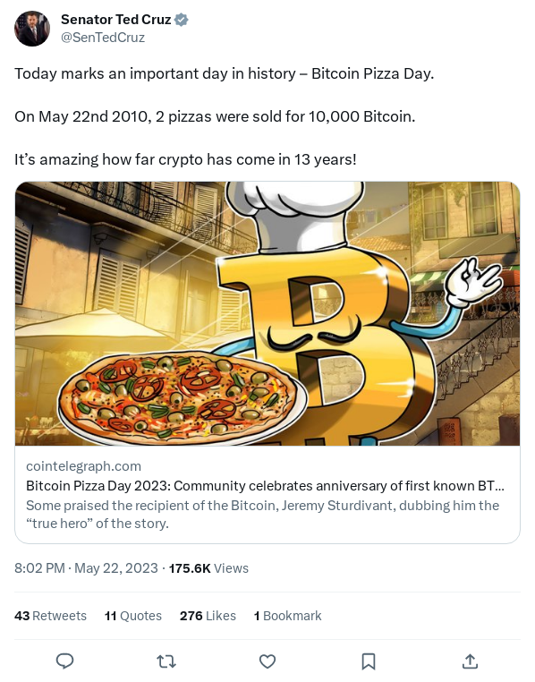 Screenshot of Archived Tweet