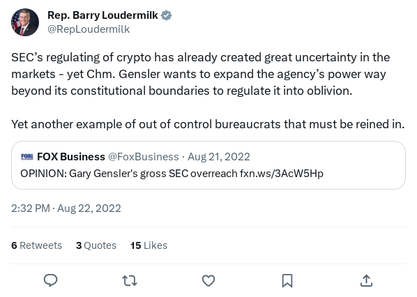 Screenshot of Archived Tweet