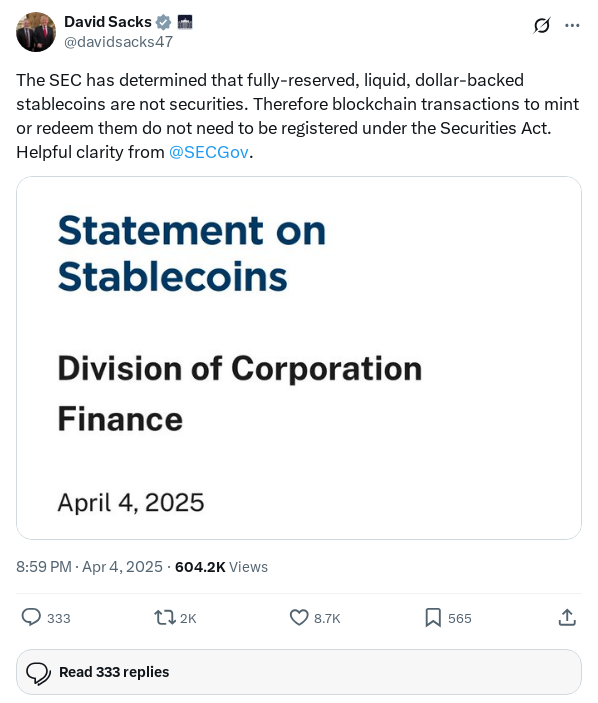 Screenshot of Archived Tweet