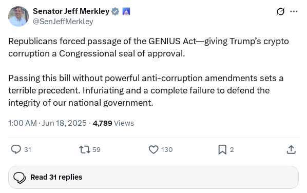 Screenshot of Archived Tweet