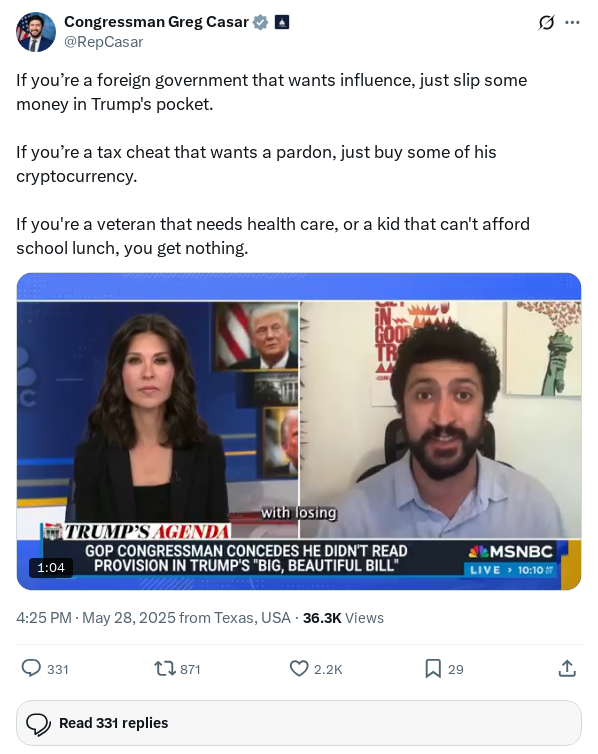 Screenshot of Archived Tweet