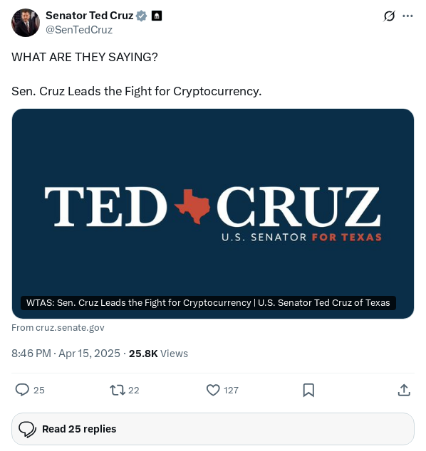 Screenshot of Archived Tweet